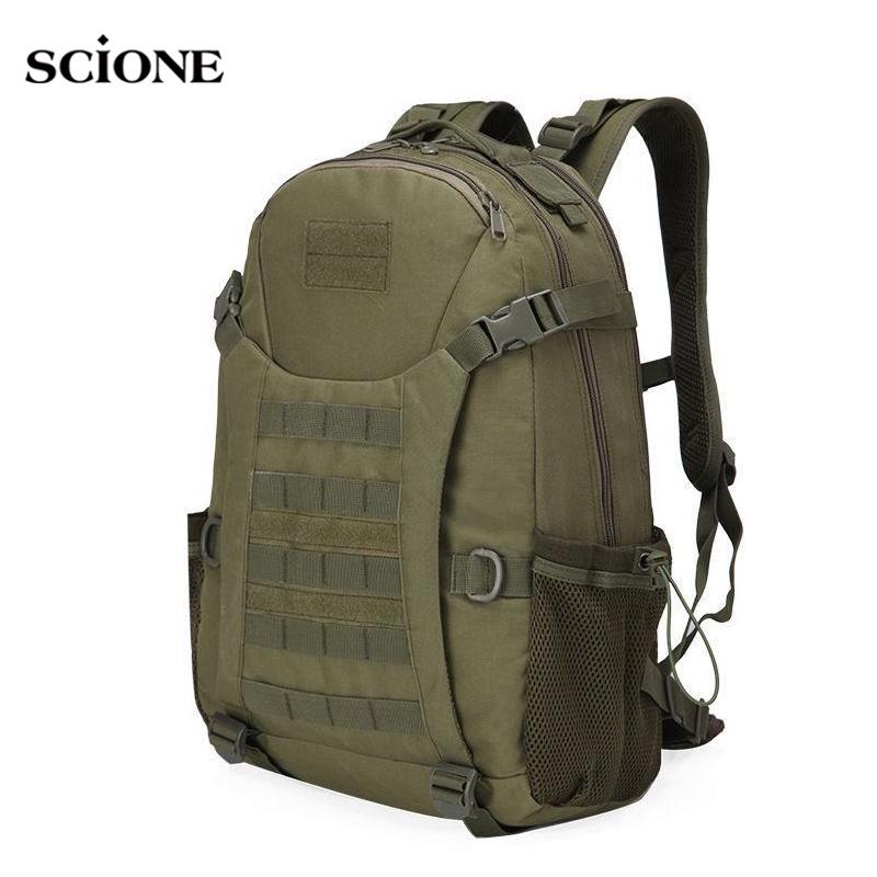50L Camping Tactical Military Waterproof Backpacks Camo Hiking Outdoor Shoulder Bag