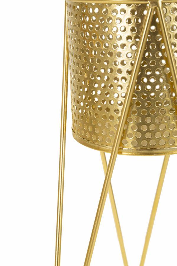 Vase Holder Glat Set 2 Pcs  Cm 21X20X46-18X18X32