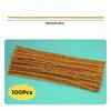 100Pcs Multicolored Craft Pipe Cleaners Fuzzy Sticks Pipe Cleaners Bulk  Home Decorations