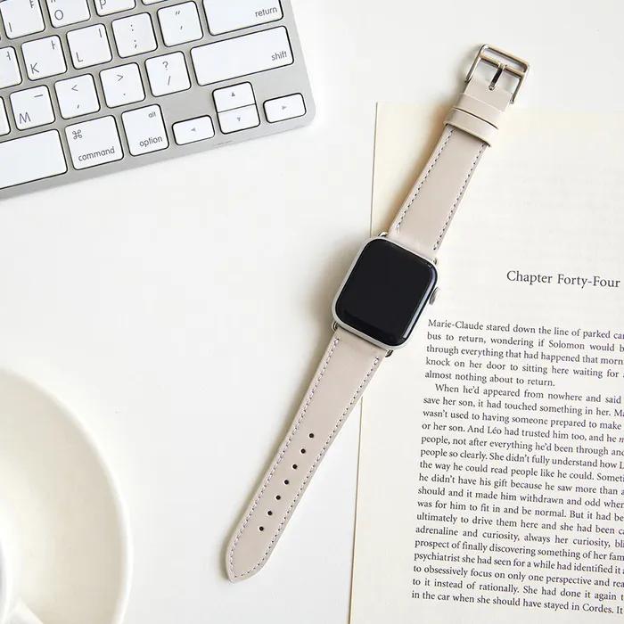[OLA] Кожаный ремешок для Apple Watch