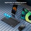 Совместим с мобильными телефонами, планшетами, беспроводными Bluetooth-клавиатурами и мышами, Apple, Samsung, Xiaomi, русский, тайский и испанский.