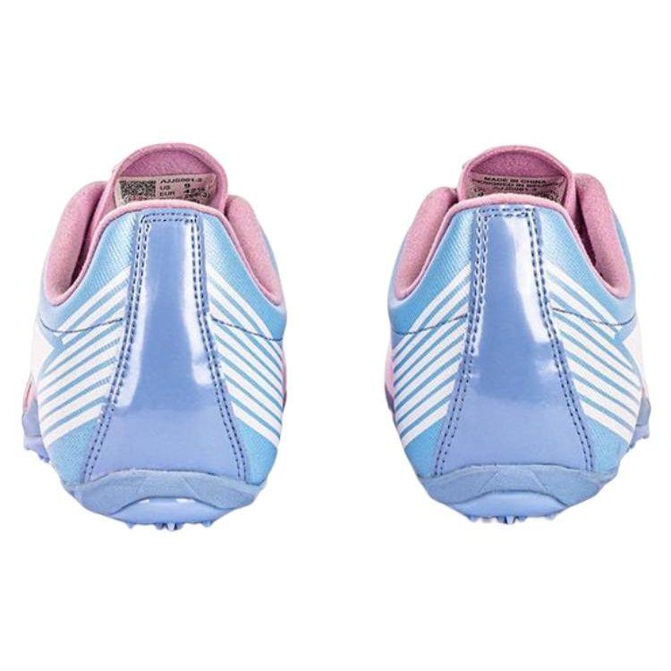 Li-Ning Удобные амортизирующие нескользящие прочные низкие кроссовки для бега унисекс синие розовые AJJS001-2