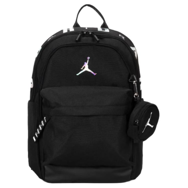 Jordan Polyester Backpack Unisex Black Jordan JD2513158AD-004