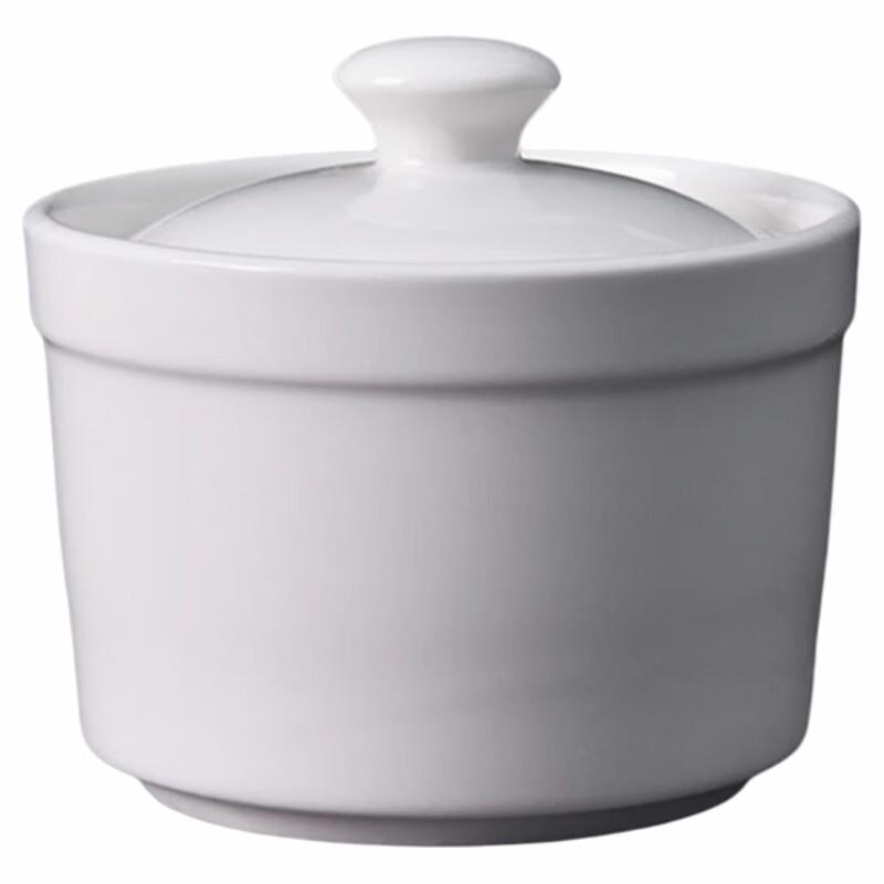 Tian Ya Jing 4-inch Ceramic Stew/Steamed Egg Pot Bodies - 4-Pack