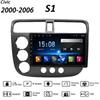9 Inch Car Radio For Honda Civic 2000- 2006 Android Car Multimedia Video Player Car Stereo Radio GPS Navigation WIFI 1+16GB