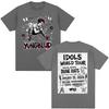 Singer Yungblud IDOLS World Tour 2026 TShirt Fan Gift Mens Wear Fashion Short Sleeve TShirt 100 Cotton Casual TShirt