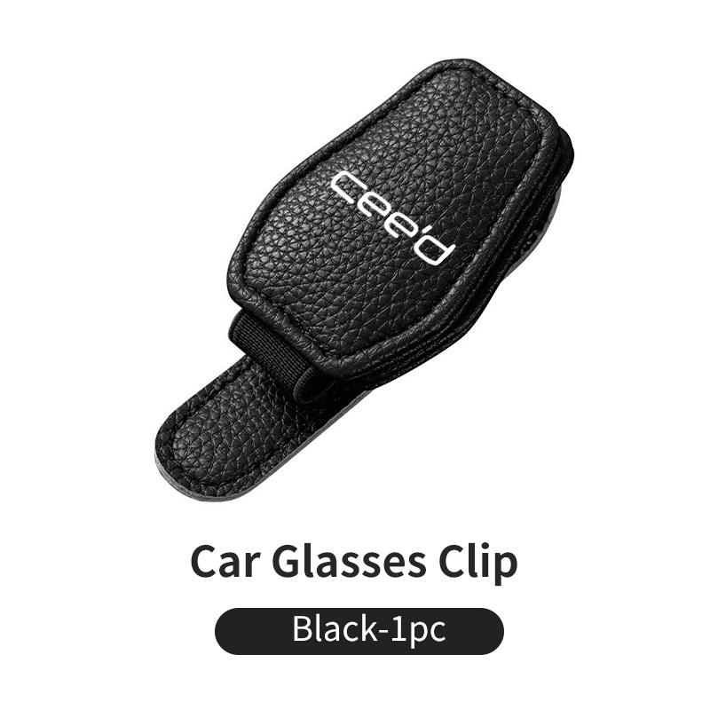Magnetic Car Mounted Glasses Clip Card Ticket Holder Storage Clips For KIA Sorento Stinger Soul Spectra Niro Cadenza Sephia ahs256