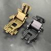 2024 New Low Profile NVG Helmet Mount Flip-up Adjustable Dovetail Shoe Aluminum Night-vision Goggles Bracket Mount
