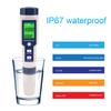 5 In 1 Portable Pen Water Quality Detector Water Tester Monitor PH/EC/TDS/Salinity/Temp Multifunction Tester for Pools Aquariums