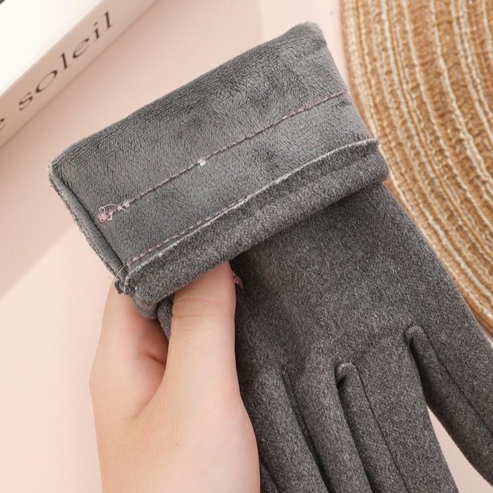 Warm Winter Gloves Touchable Screen Driving Mittens Windproof Cold Proof Gloves Autumn and Winter