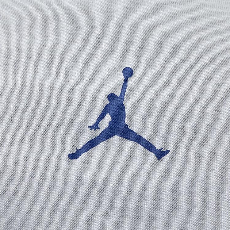 Jordan MVP хлопковый свитер с круглым вырезом и коротким рукавом футболка мужская футболка-серый Game-Royal FZ1976-085
