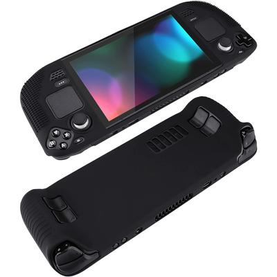 Мягкий силиконовый чехол Steam Deck OLED, удобная ручка, защитный чехол, многофункциональный, противоударный, полная защита, противоскользящие частицы