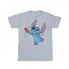 Girls Lilo And Stitch Stitch Cupid Valentines Cotton T-Shirt