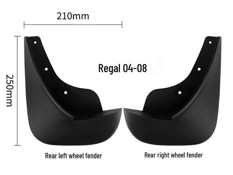 Buick Regal 2004-2008 Tire Mud Flaps & Accessories