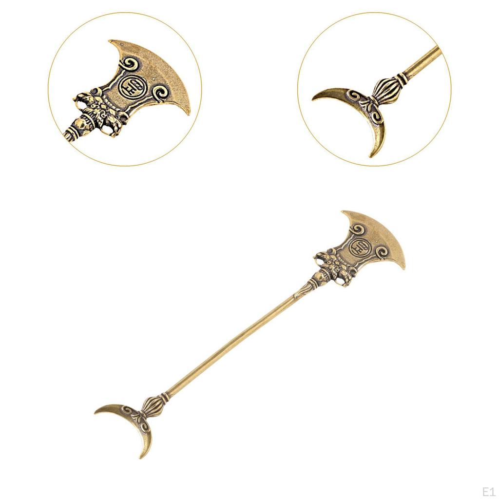 Keychain Pendant Miniature Sticks Crafts Vintage Brass Decorative Miniatures Ornament