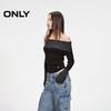 Only Женский осенний элегантный трикотажный свитер с открытыми плечами