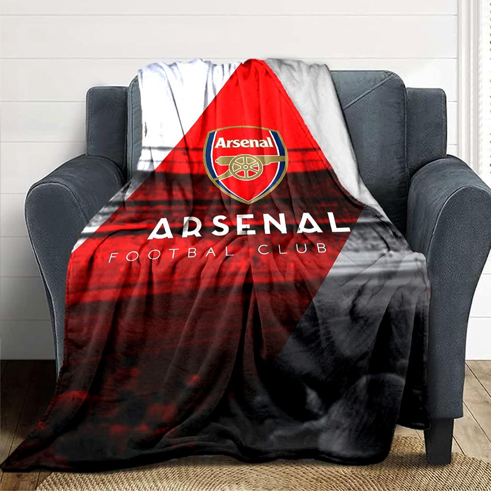 Arsenal Players Celebration Blankets Flannel Printed Breathable Warm Throw Blanket for Home Office Bedspreads 0708a30