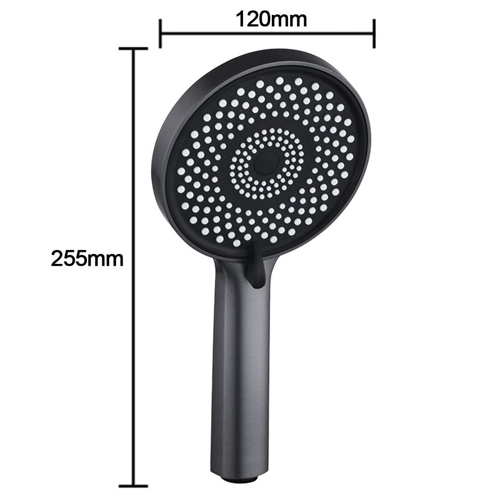 Душевая головка с большой панелью высокого давления, 3 режима, душевой распылитель, аксессуары для ванной комнаты