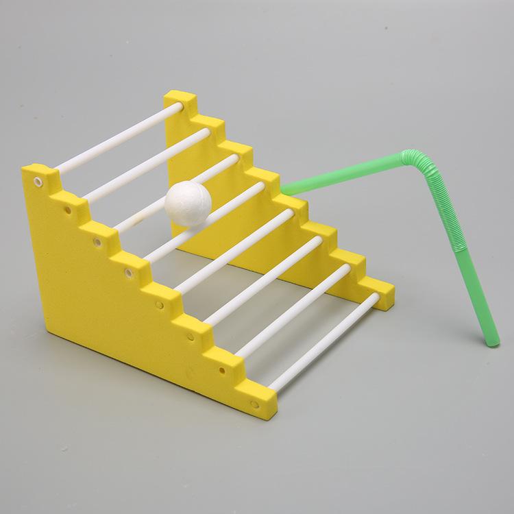 Наука и технологии Мелкое производство Ручная работа Сделай сам Мяч Лестницы для восхождения Физика Учащиеся начальной школы Экспериментальная операция Пар Материал Упаковка