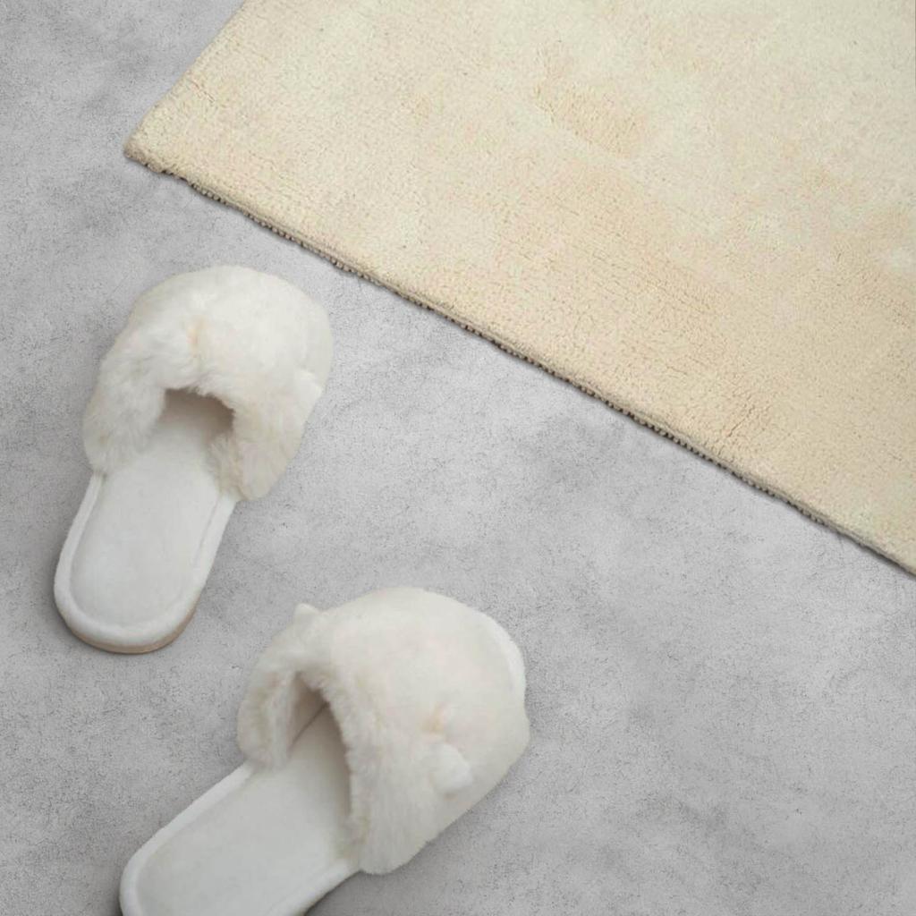 Self-Adhesive Vinyl Tiles With Print For Living Room Raw Concrete Texture 9x30x30 cm