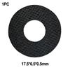Black Washers Wheels Brakes 17.5×6.5×0.5mm 18×8×0.5mm 21.1×10.1×0.5mm