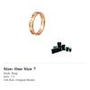 TIFFANY & CO. Diamond Rings Unisex 30480597