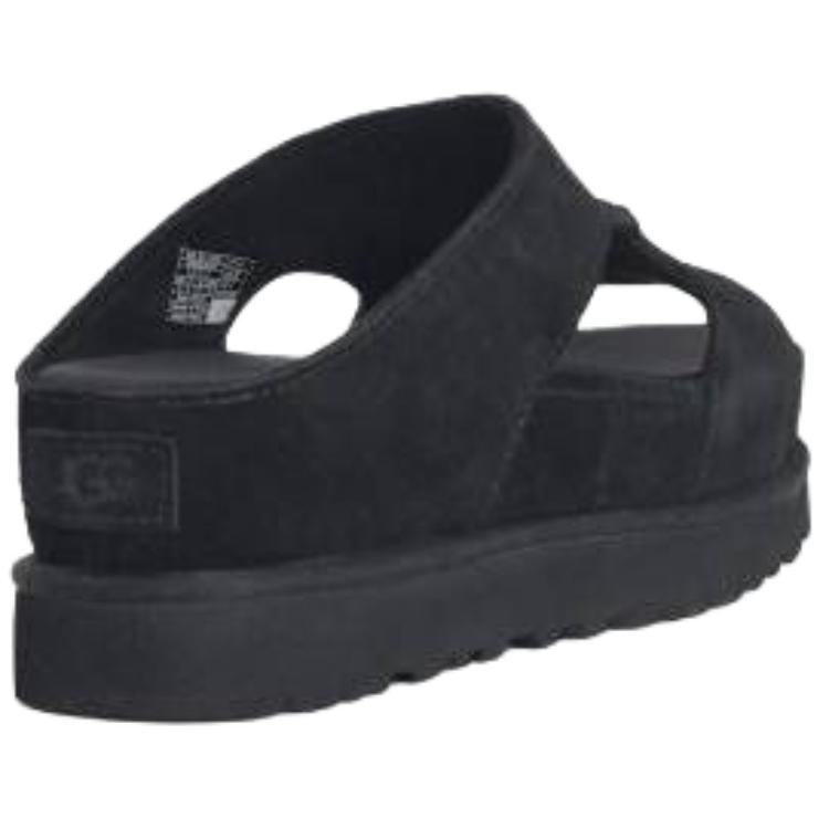 UGG Износостойкие шлепанцы для скольжения Женские Черные 1175132-BLK