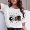 Funny Totoro T Shirt Women Top Tee Shirts Spirited Away T Shirt Studio Ghibli Tshirt Kawaii