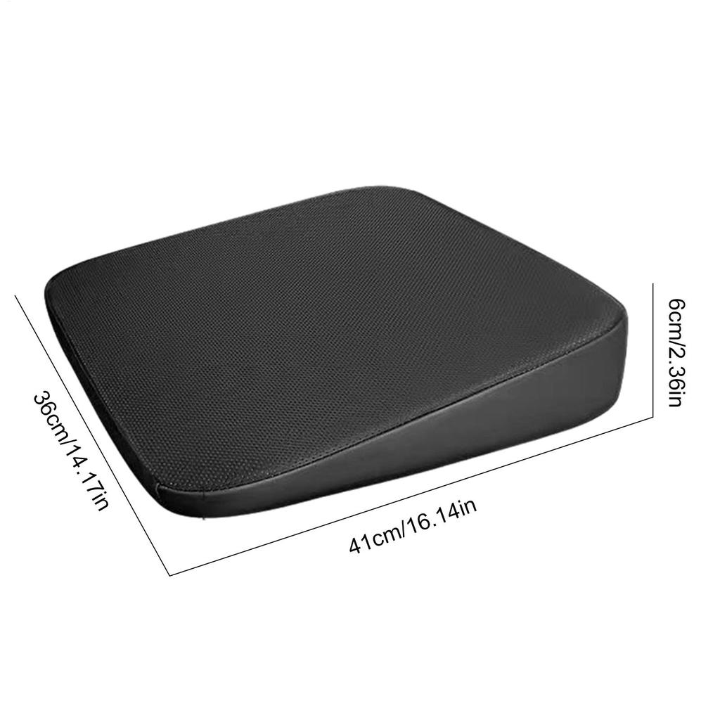Car Seat Cushion Universal Wedge Car Seat Cushion Foam Truck Seat Cushion Wear-Resistant Short People Driver Seat Booster