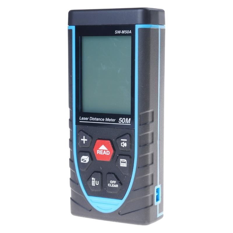 Efficient Distance Measuring Tool Rangefinder with Rechargeable Battery Fast and Accurate Measurements in Multiple Mode