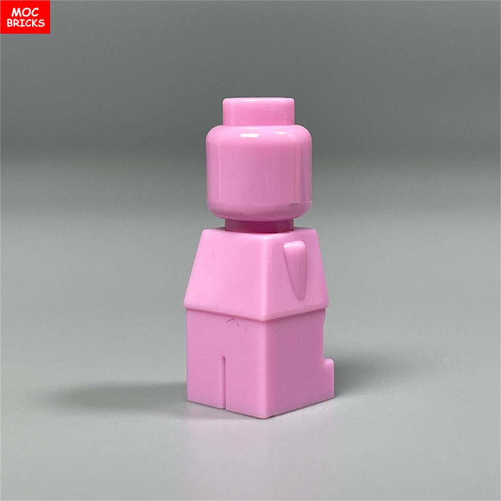 10 шт. Детали MOC Микро Статуя Фигурка Тело Шахматная фигура 85863 16478 90398 Пустые Индивидуальные Непечатные Строительные Блоки Детские Игрушки