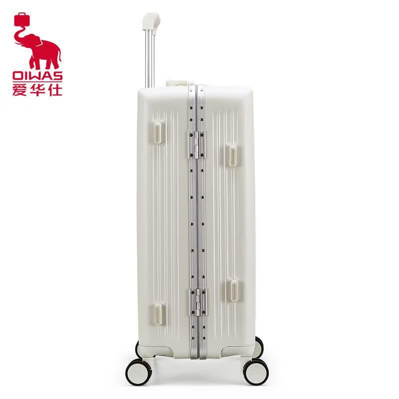 OIWAS Aluminum Frame Hard Shell Spinner Luggage