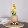USB Rechargeable USB Rechargeable Desk Lamp Artificial Flower Desk Lamp  Home Room Decor