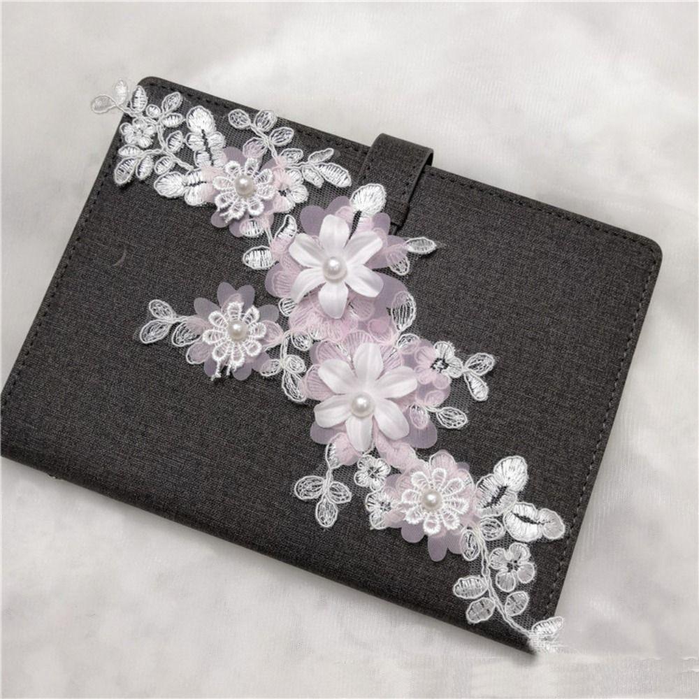 Beaded Embroidery Flower Appliques Lace Clothing Applique Evening Dress Clothing Patches Women