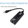 Driver-Free USB 3.0 To RJ45 Gigabit Network Adapter with RTL8153 Chip