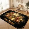 Cards Casino Theme Soft Crystal Velvet Rug Custom Name & Text Print Non Slip Floor Rug for Bedroom Living Room