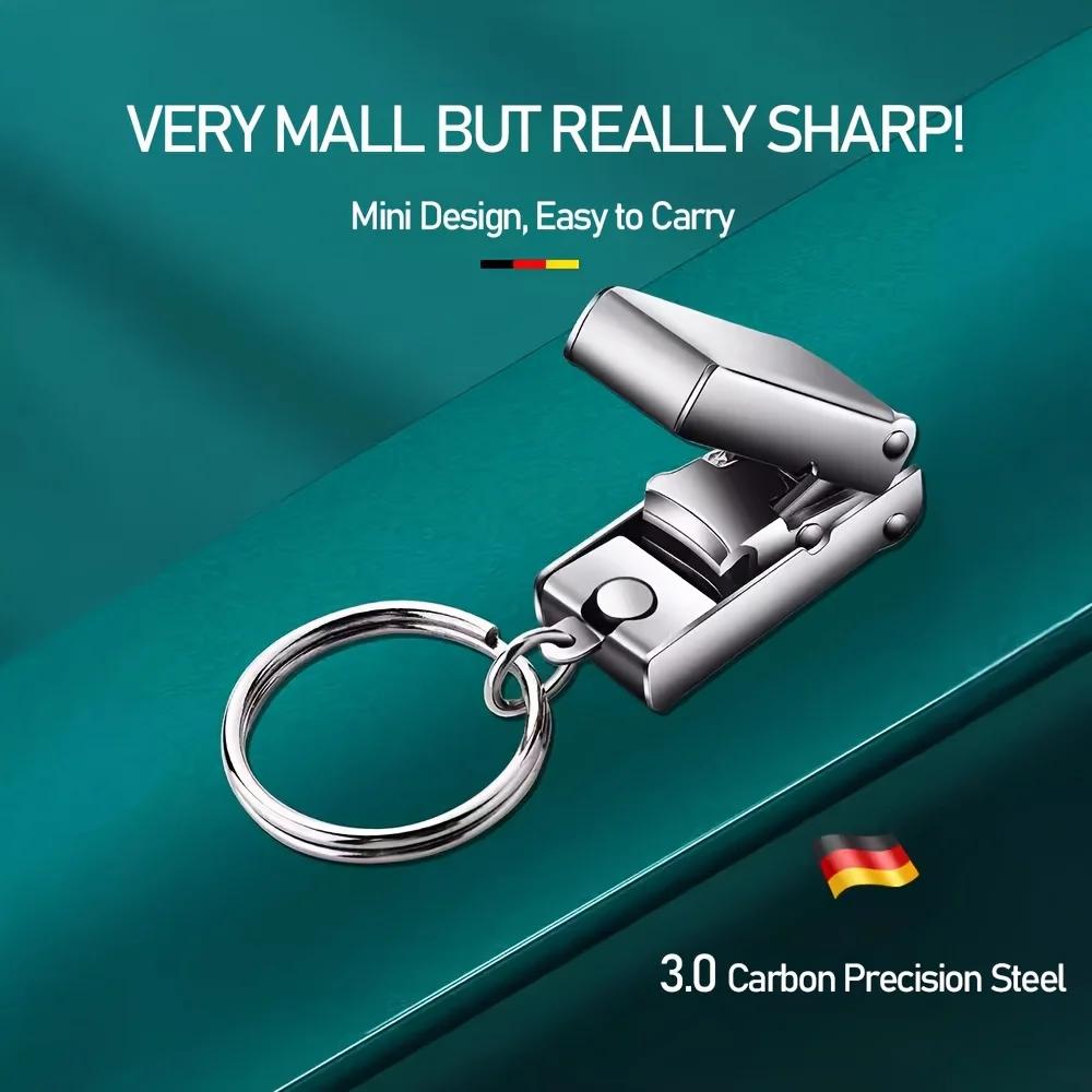 1 шт. Кусачки для ногтей Складные Портативные Дорожные Ножницы для ногтей Кусачки для ногтей Нержавеющая сталь Инструменты для маникюра