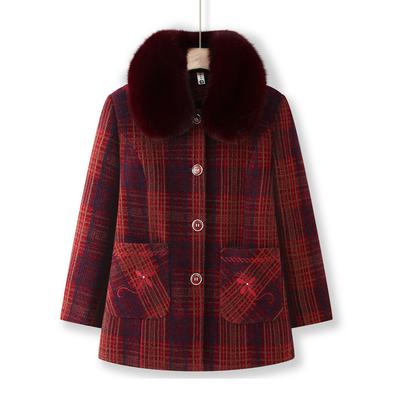 Зимняя одежда для пожилых женщин, Новое пальто из норкового бархата, Утепленная одежда для пожилых женщин, Теплая хлопковая куртка для мам