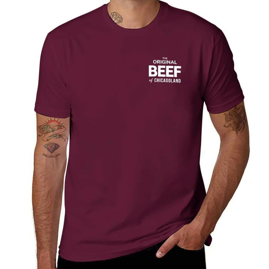 Футболка The Bear - The Original Beef of Chicagoland для спортивных фанатов, оверсайз, тяжелый хлопок, для мужчин