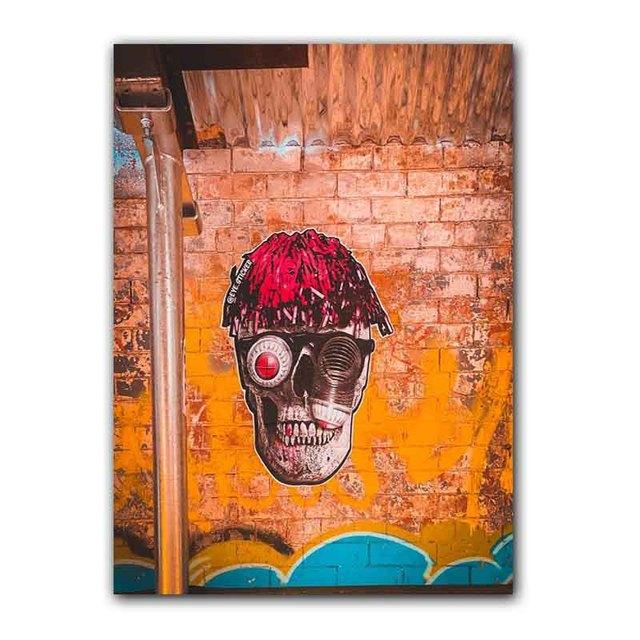 Настенная живопись Бэнкси, уличное граффити, культура, постер, портрет знаменитости, картина маслом, картина на холсте, украшение дома, фреска, без рамки