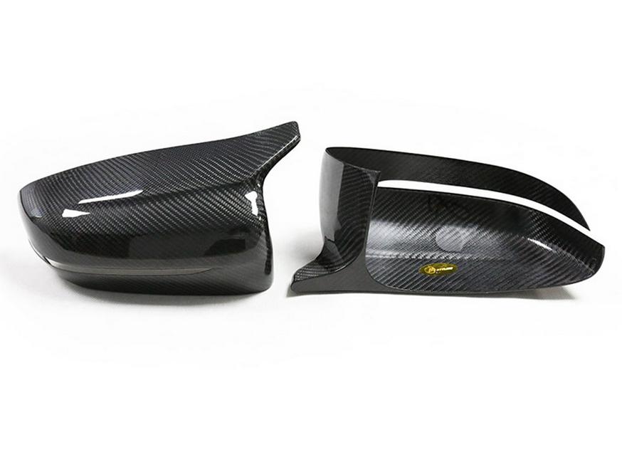 Dry Carbon Fiber Rearview Mirror Cover for BMW G20, G30, G32, G10: 3-8 Series
