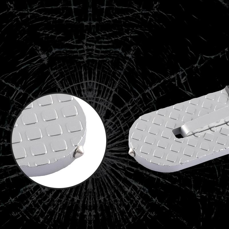 Подножка для багажника на крышу автомобиля Подножка для двери автомобиля Крючок-защелка Вспомогательная педаль Многофункциональный молоток безопасности Складная подножка для двери Легкий доступ на крышу