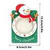 Mini Photo Frame Refrigerator Magnet Cute Christmas Fridge Magnet for Kitchen Home Decor DIY Custom Photos Handmade Craft Gifts