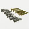 54pcs Prevent Loose Heavy Duty Metal Wall Screws Fastening Wall Screws Set  Professional Use