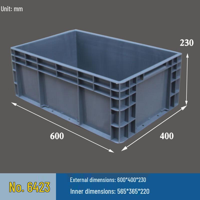 Baijindun EU Standard Heavy-Duty Plastic Storage Box
