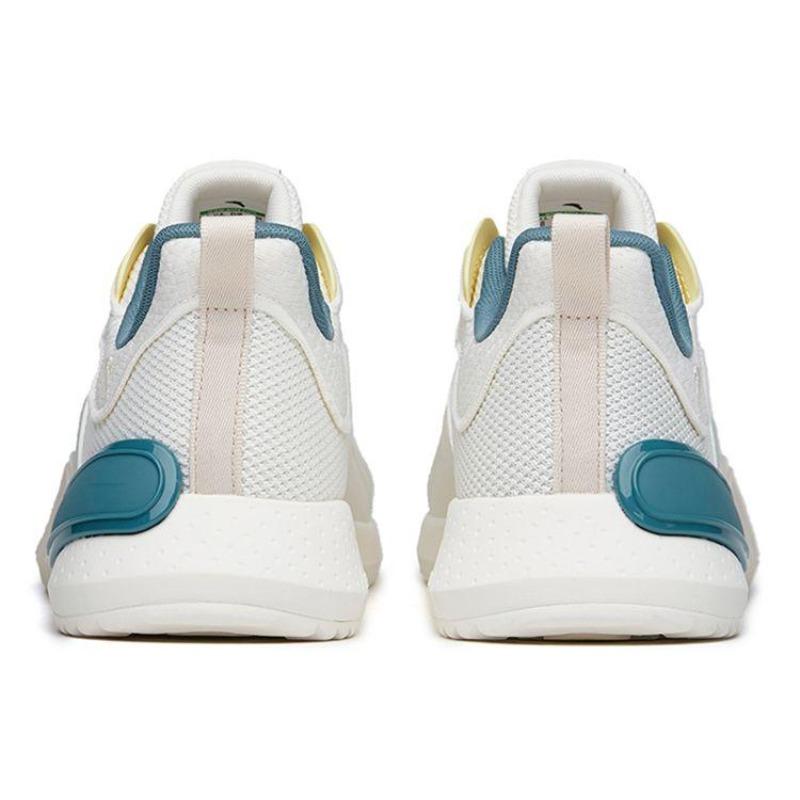 Anta Magic Cube Men Low Top Lifestyle Casual Shoes White Beige Grey 112228800-1