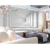 Wallpaper Promenade Extension Space Flowers Wallpaper Living Room Bedroom Tv Background Wall Mural Decoration Wallpaper