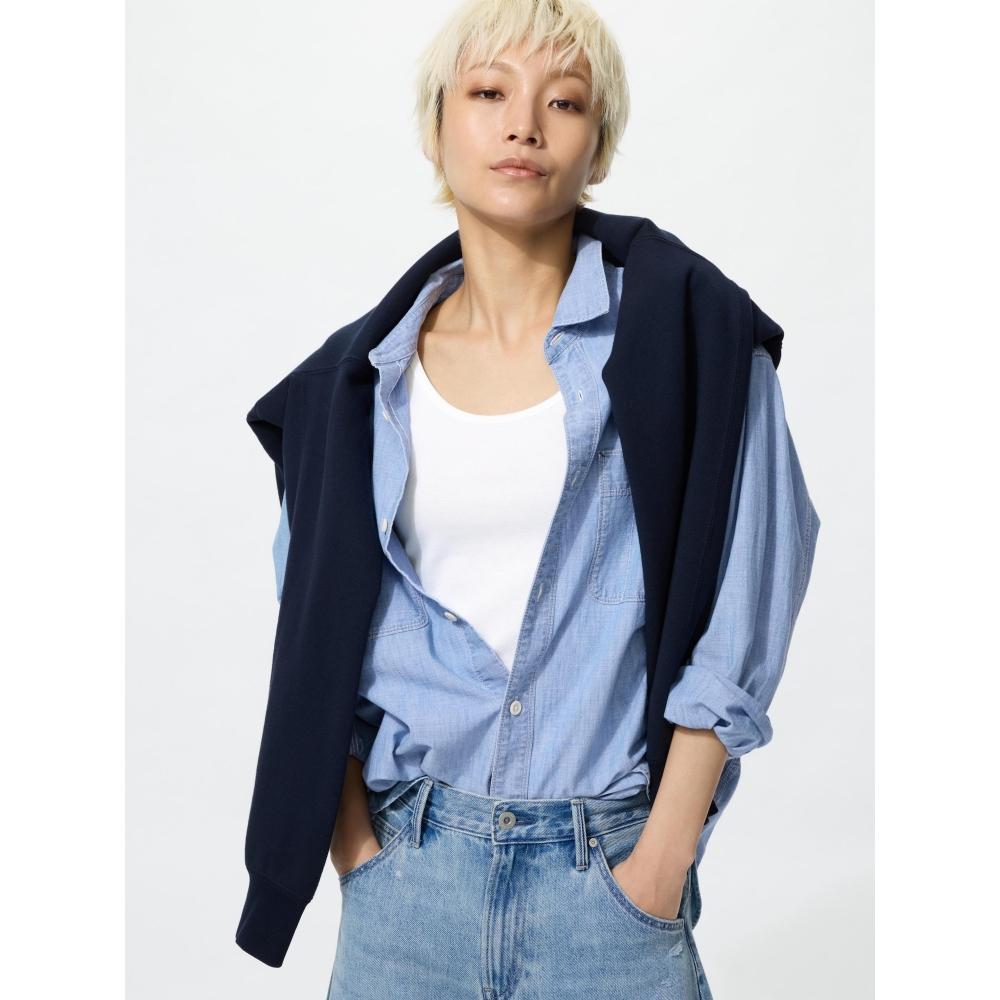 Uniqlo Японский хлопковый топ-майка 2 шт.