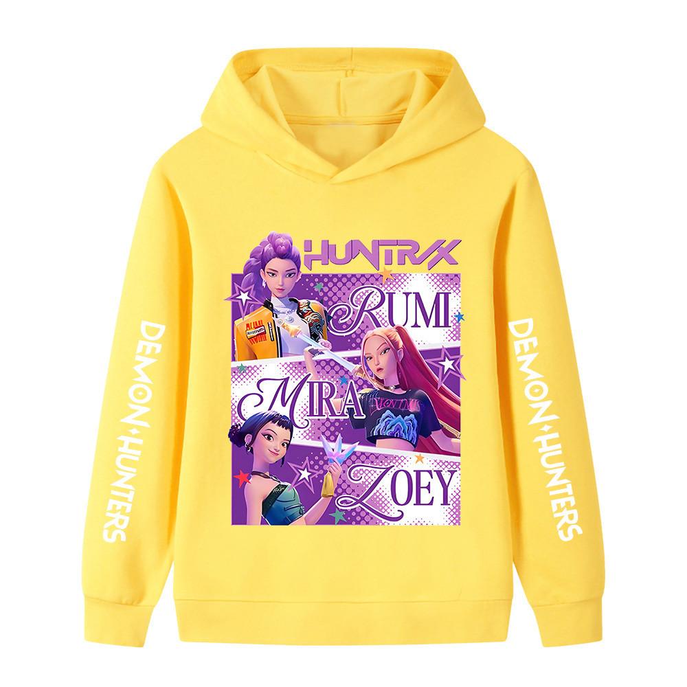 B1199XX Детская толстовка с длинными рукавами и принтом Kpop Rumi Zoey Mira Huntrix