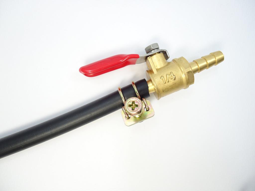 Подвесной бензобак 1 л, Запасной бак, Резервный бак для обслуживания мотоцикла с краном и шлангом, Инструмент для регулировки карбюратора